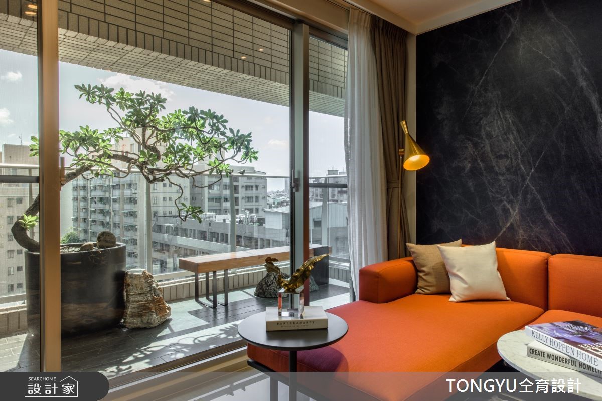 68坪休閒風居宅，設計師引用自然表現手法，並注入摩登